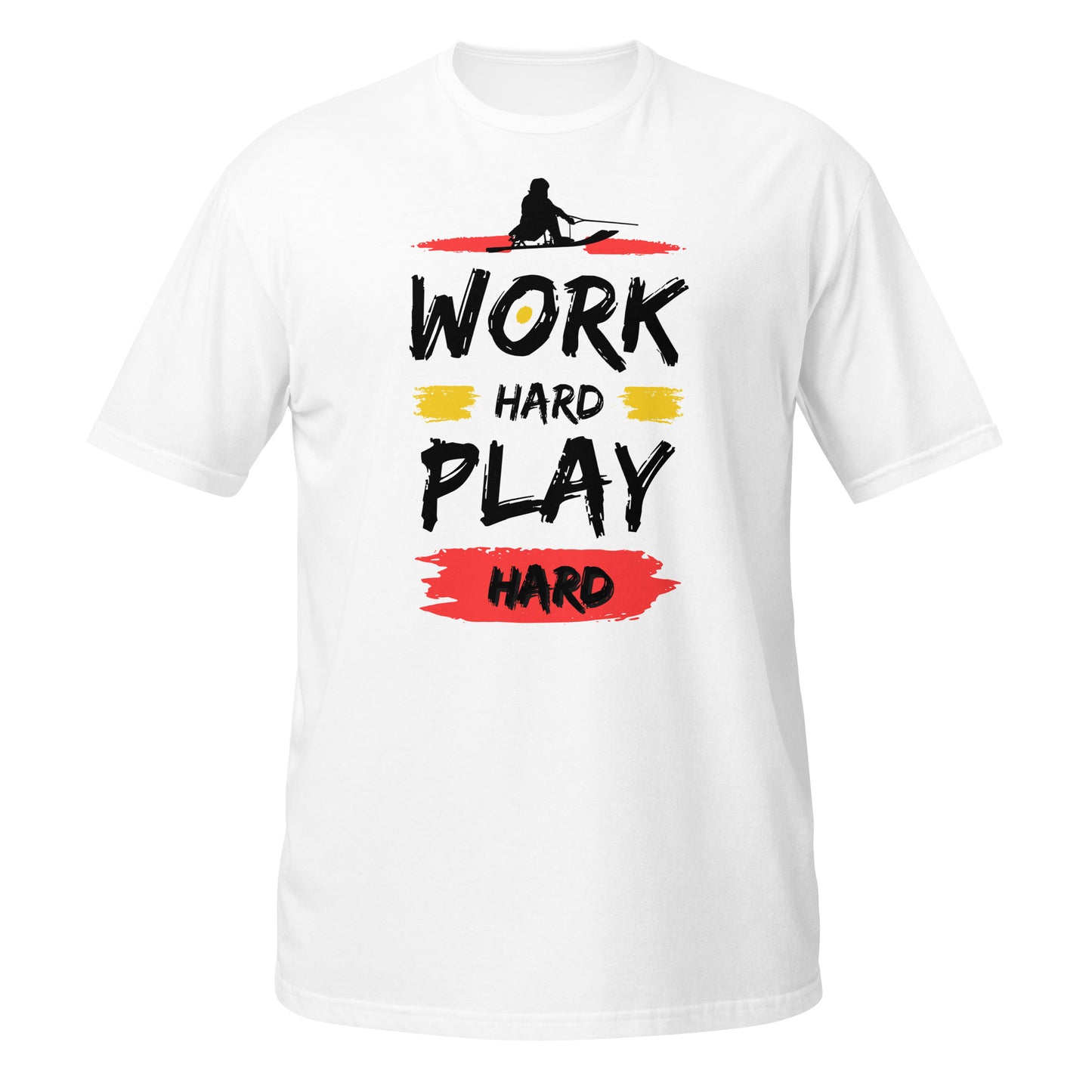 Work Hard Play Hard ( Men's Adaptive) - Short-Sleeve T-Shirt
