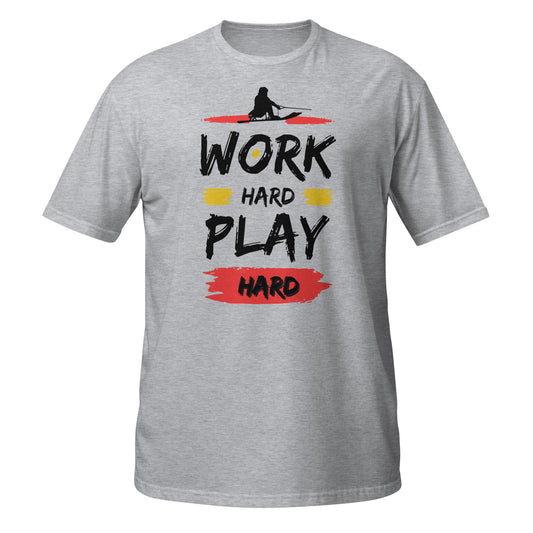 Work Hard Play Hard ( Men's Adaptive) - Short-Sleeve T-Shirt