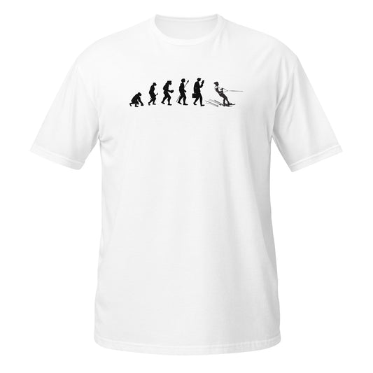 Evolution of Waterskiing - Short Sleeve T-Shirt