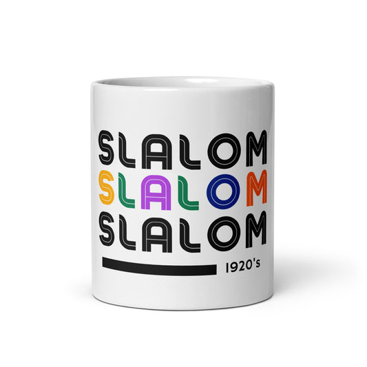 Slalom - White Glossy Mug