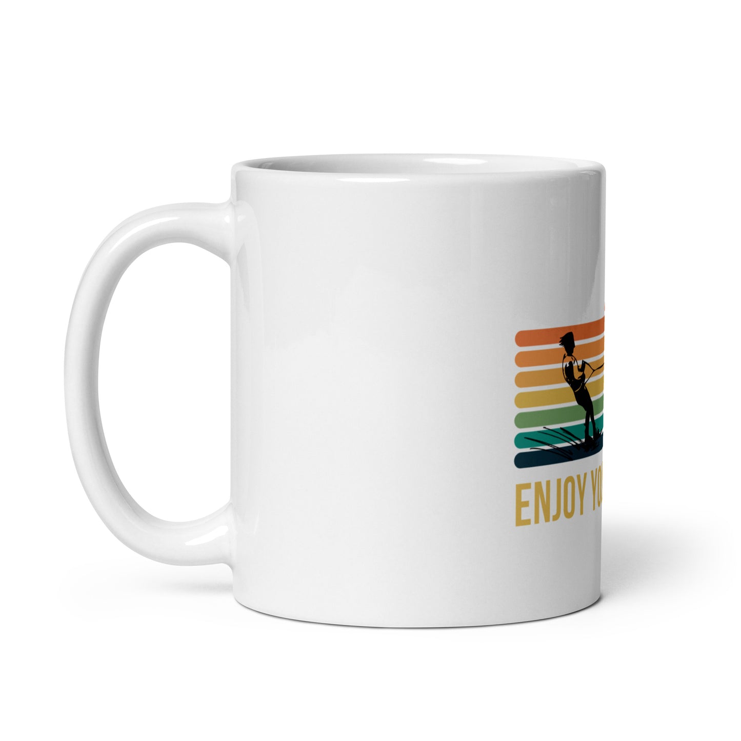 Enjoy Your Summer - White Glossy Mug