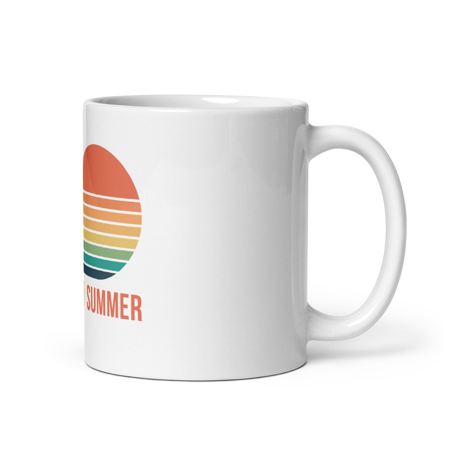 Enjoy Your Summer - White Glossy Mug