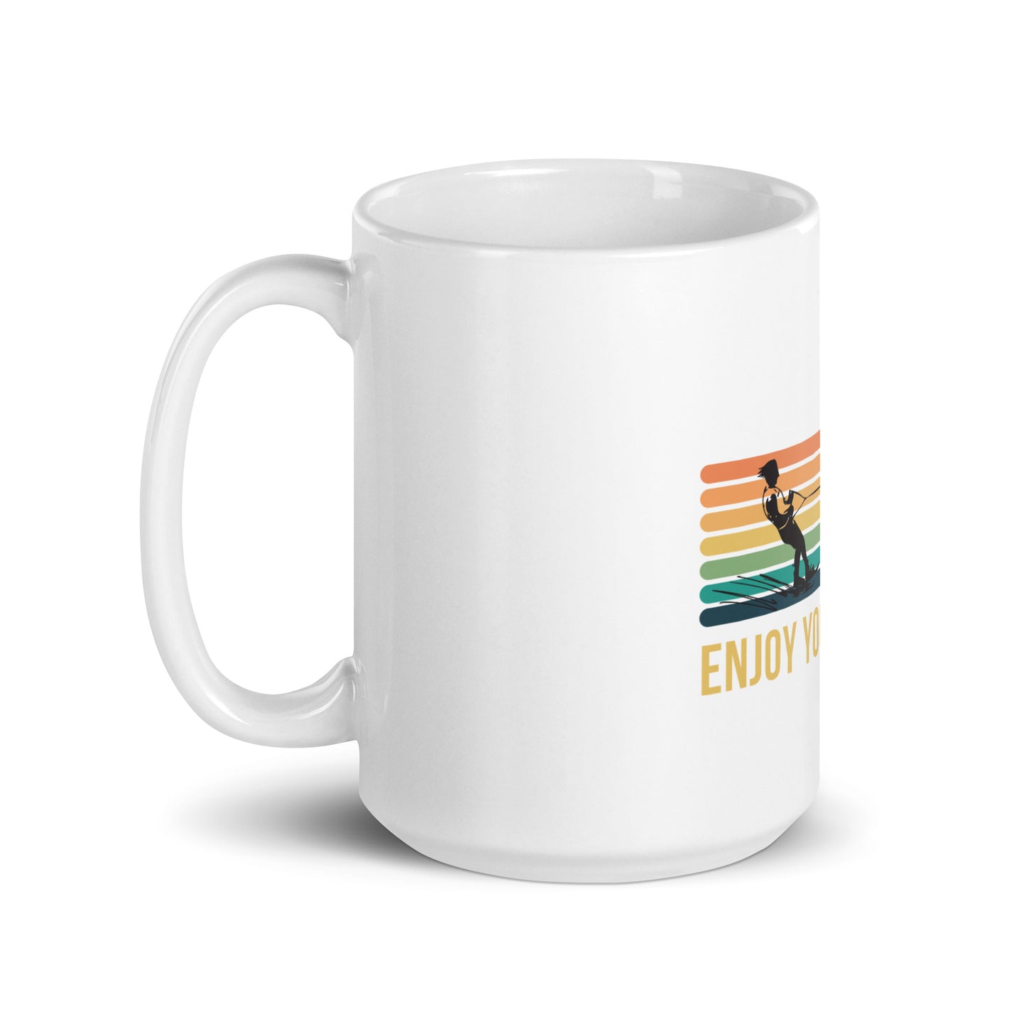 Enjoy Your Summer - White Glossy Mug