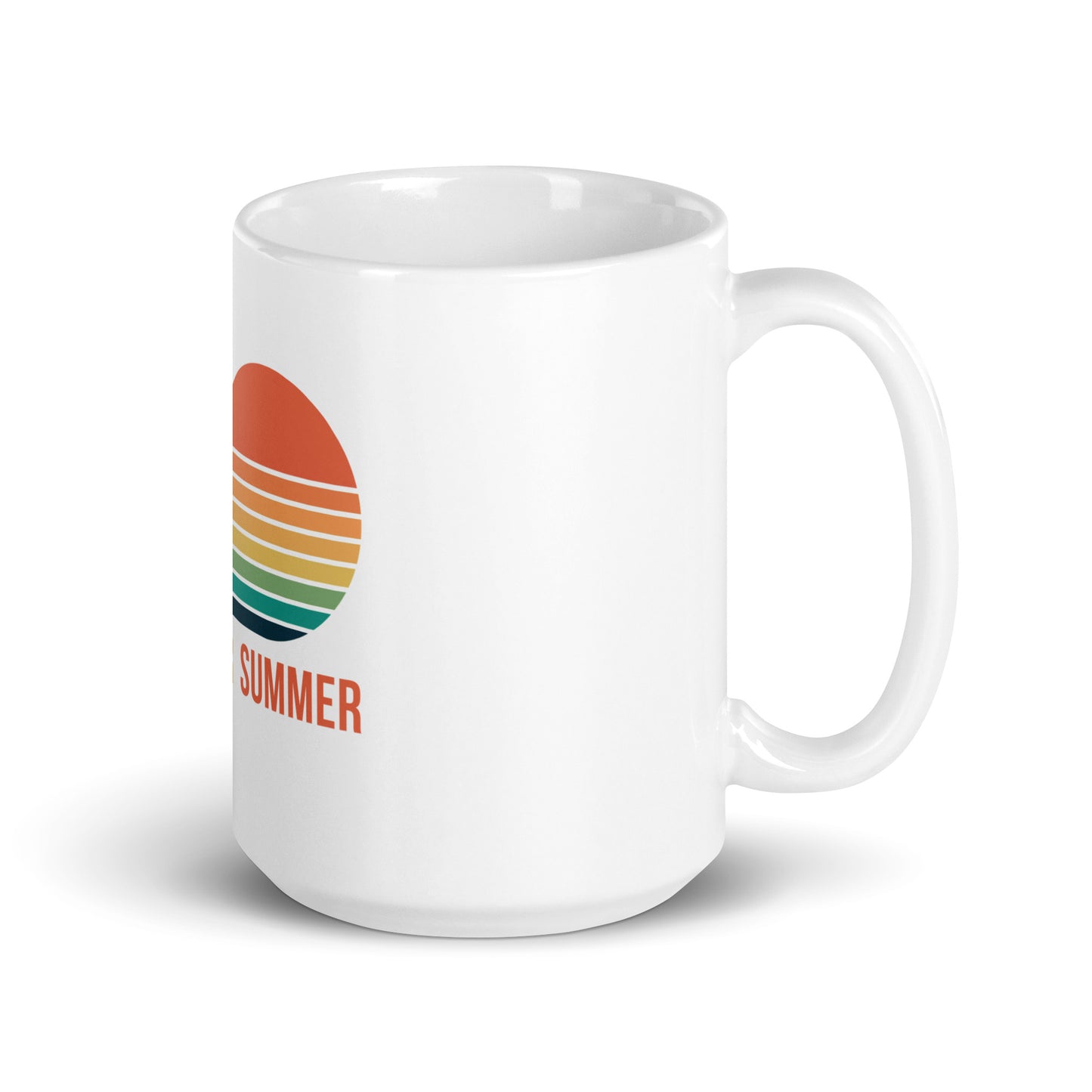 Enjoy Your Summer - White Glossy Mug