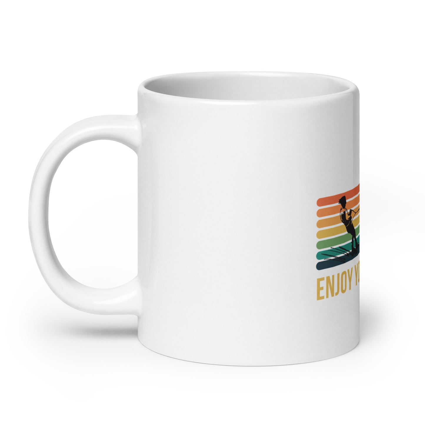 Enjoy Your Summer - White Glossy Mug