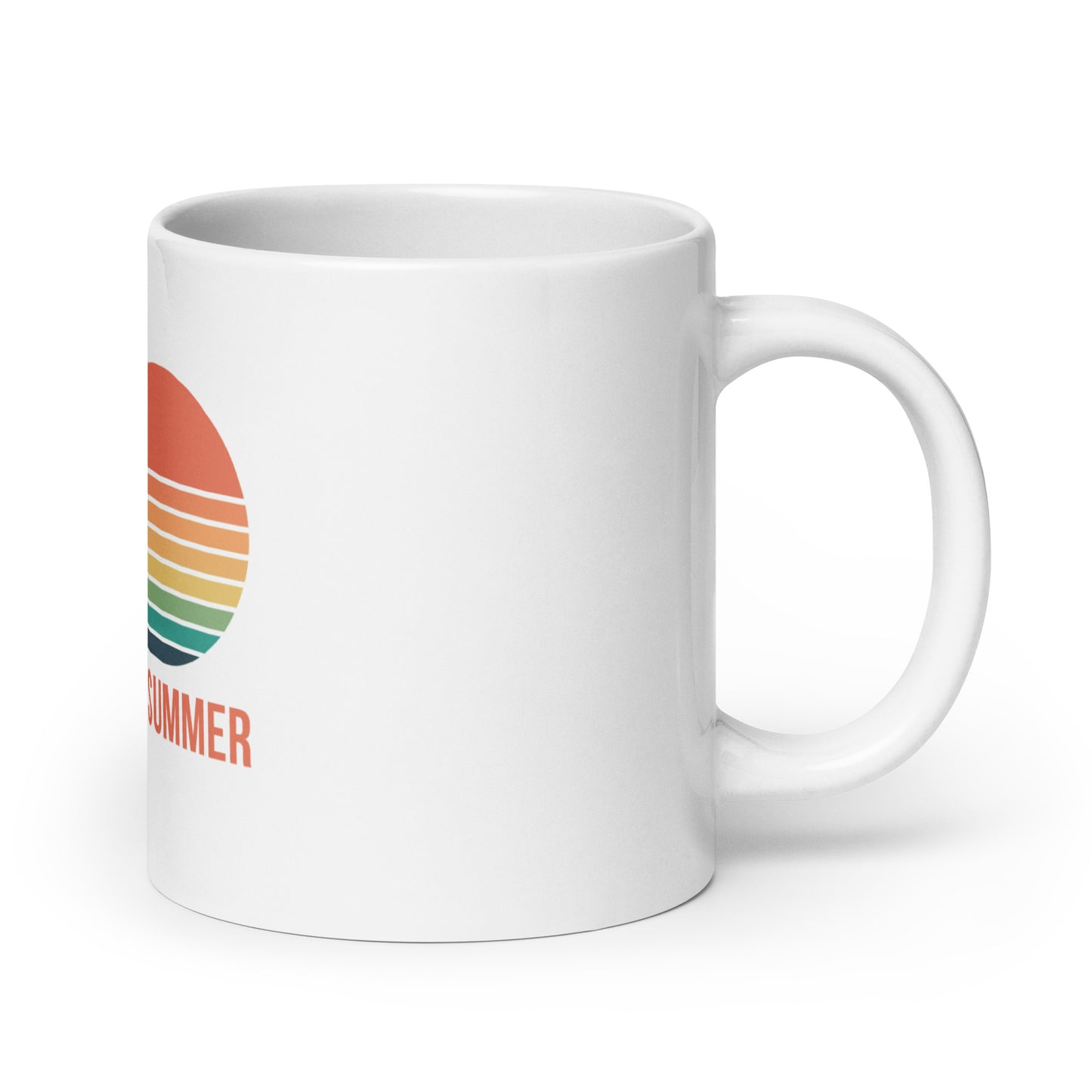 Enjoy Your Summer - White Glossy Mug