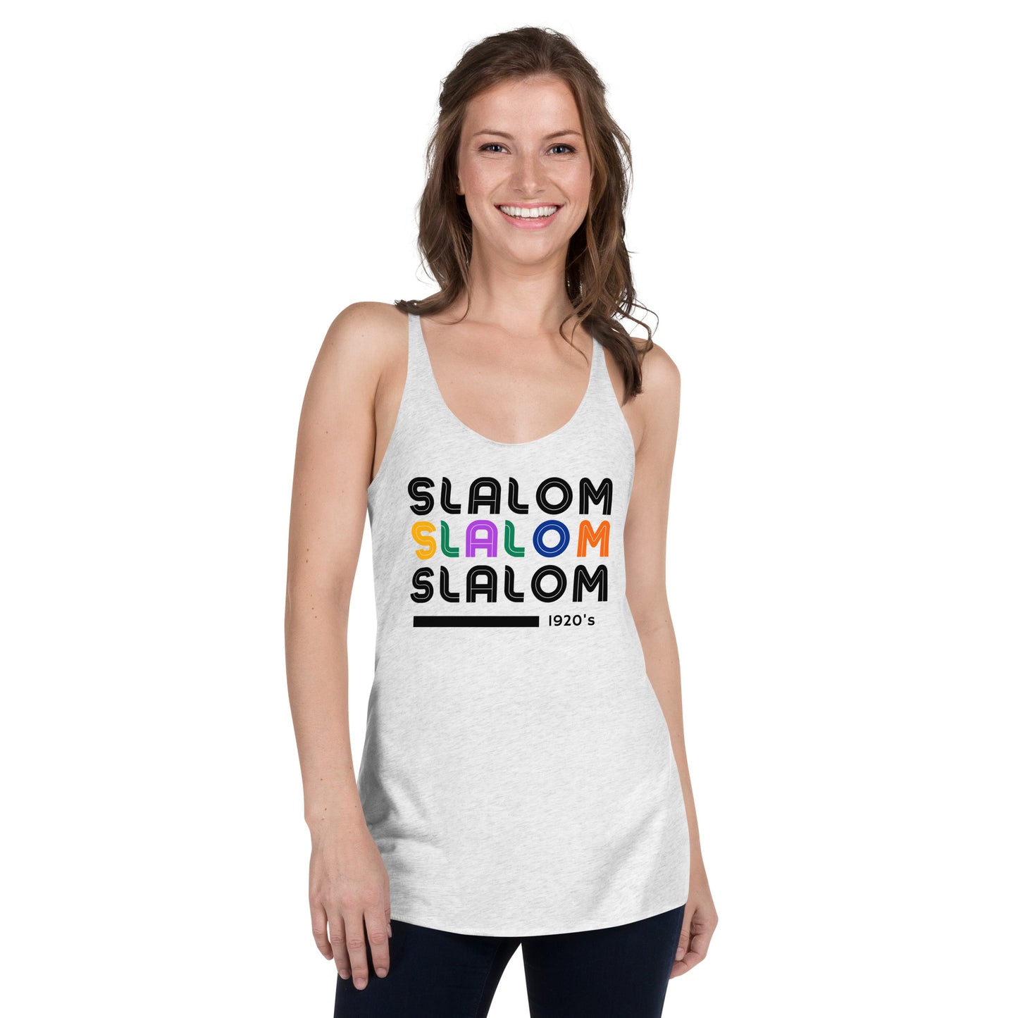 Slalom Retro - Women's Racerback Tank