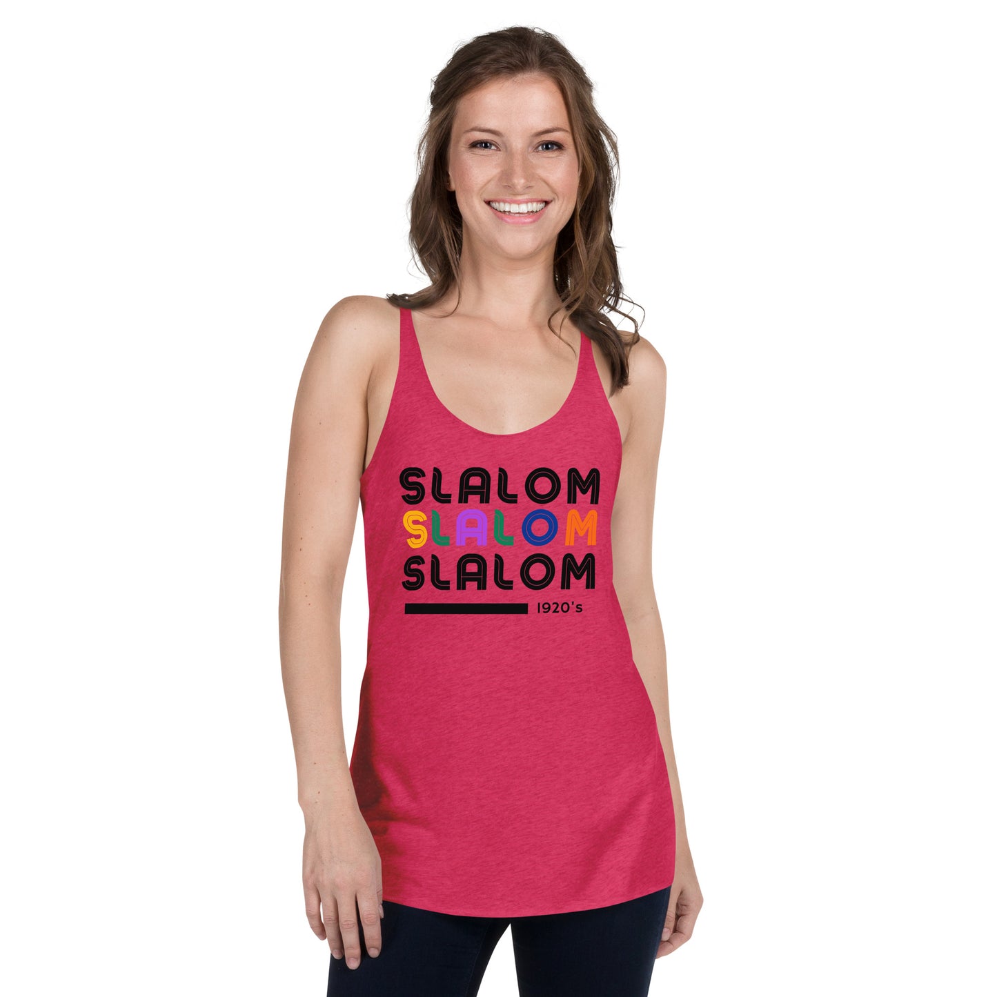 Slalom Retro - Women's Racerback Tank