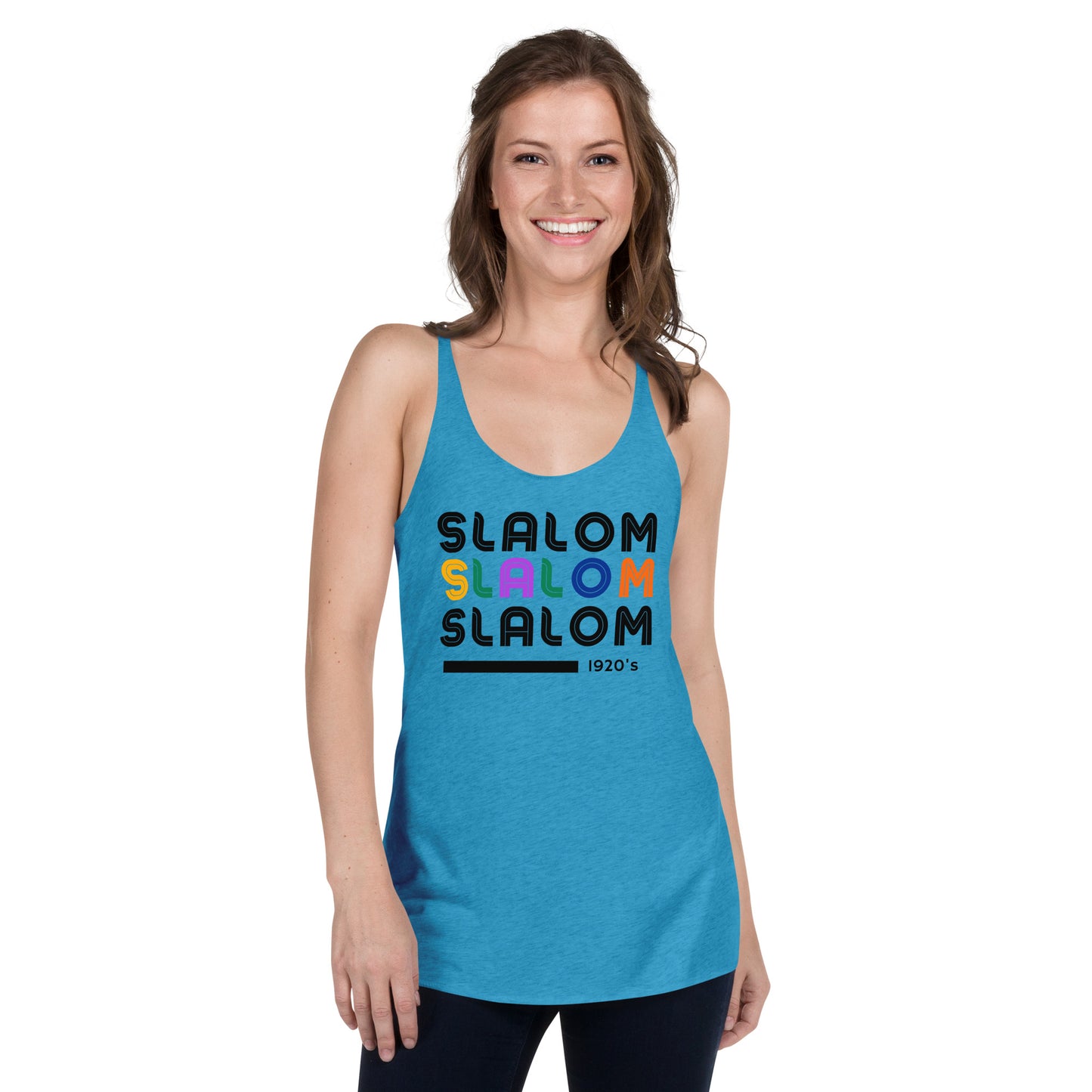 Slalom Retro - Women's Racerback Tank